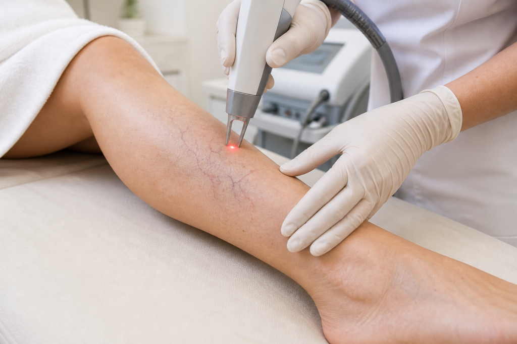Spider Vein Laser Treatment